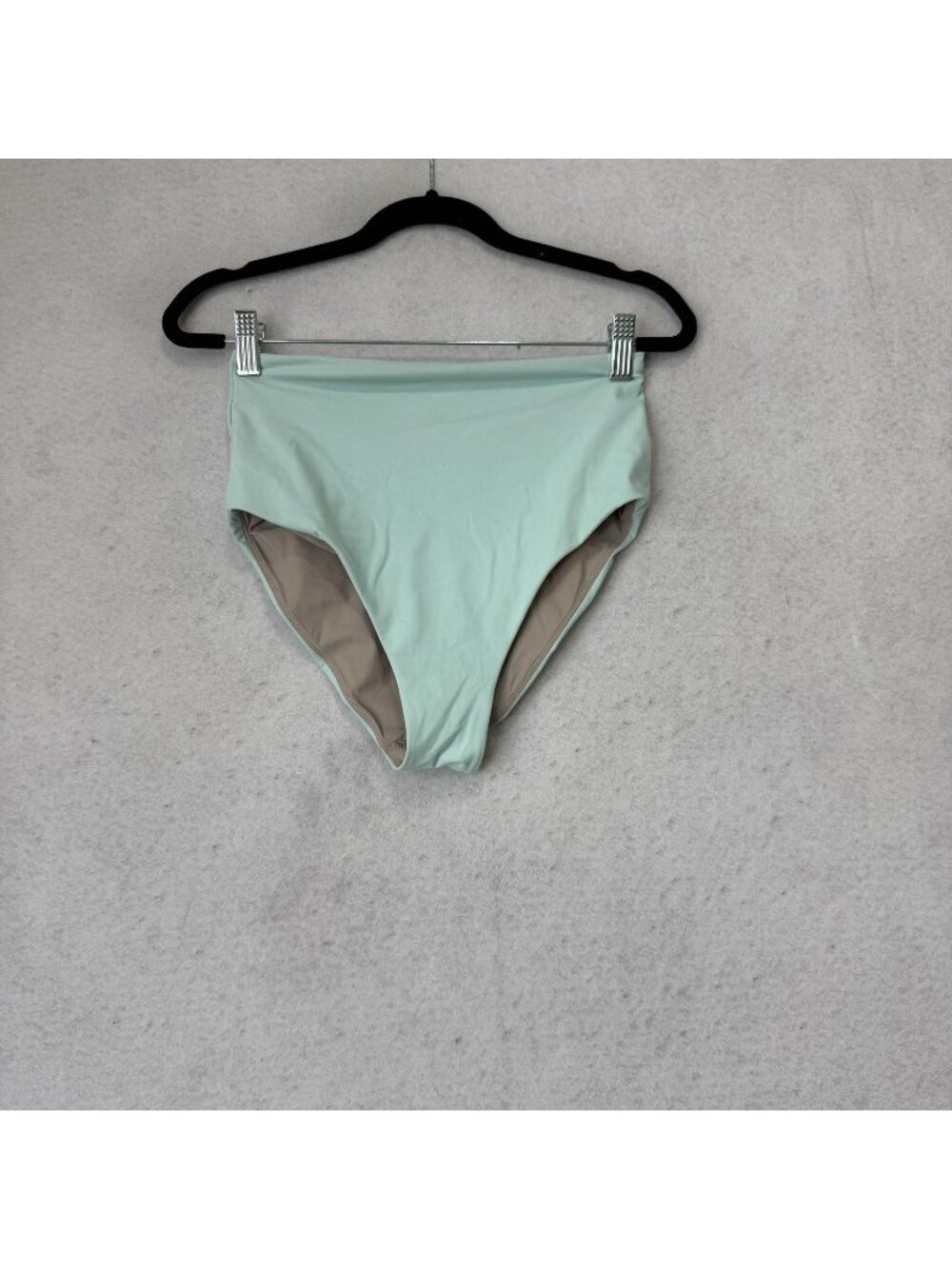 Lululemon Swim Bottoms Womens Medium Green High Waist Reversible Bikini Swimwear